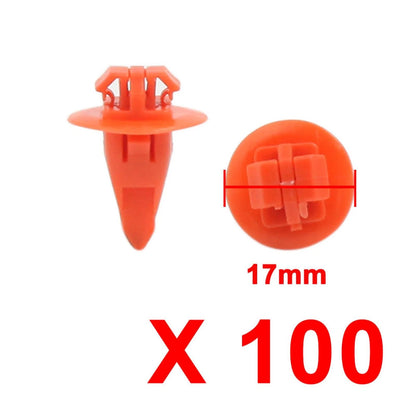100pcs Wheel Flare Clip Retainers for Toyota