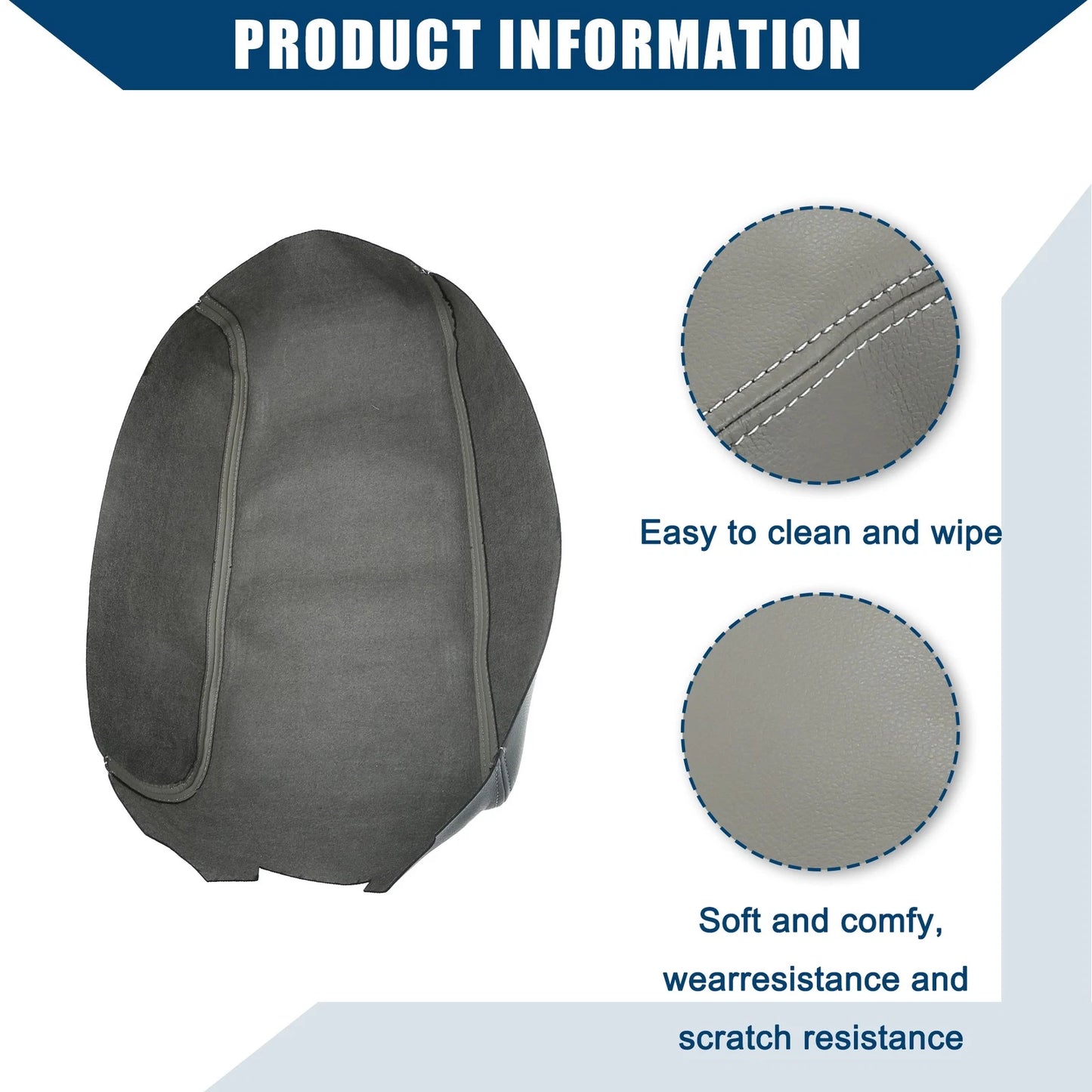 Faux Leather Center Console Armrest Cover for Nissan Maxima (2009-2014)