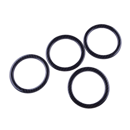 4x Carbon A/C Outlet Ring Covers Trim for Toyota Tundra (2014-2021)