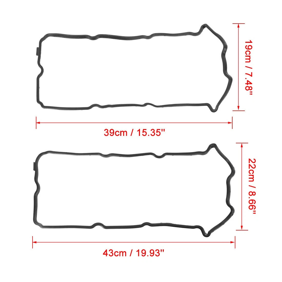 Engine Valve Cover Gasket Set for Nissan 2005-2007 VQ40DE (2005-2007)