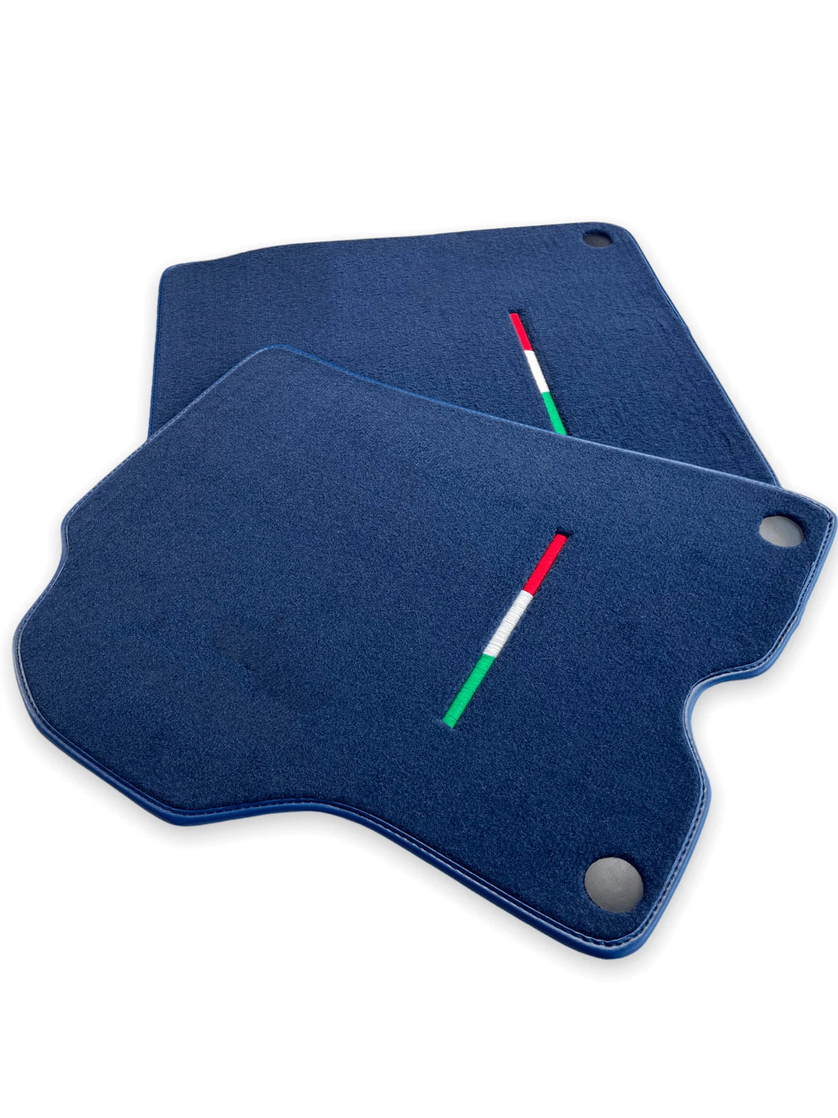 Floor Mats for Ferrari California Dark Blue Tailored Carpets (2008-2014)