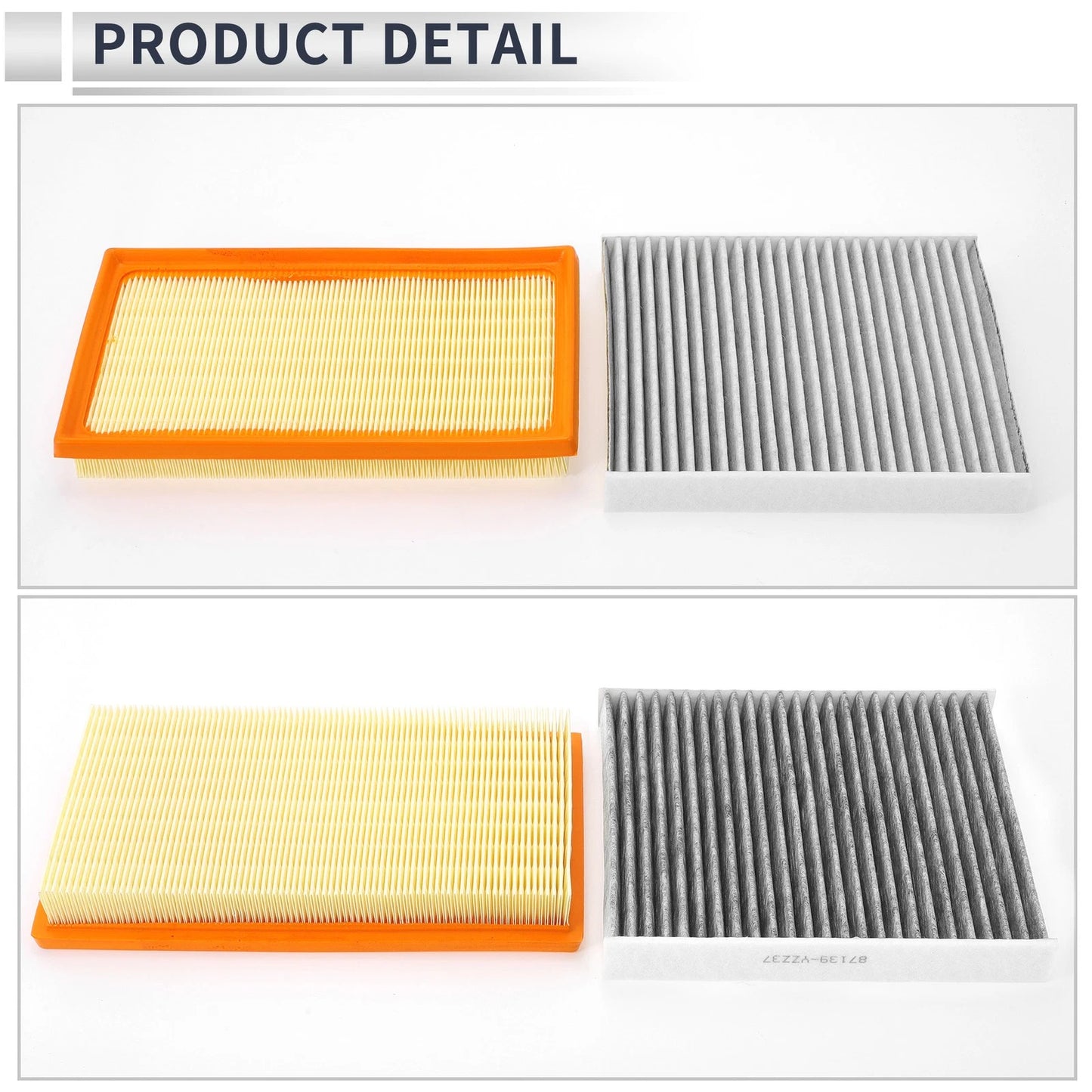 Engine Cabin Air Filter Combo for Toyota Camry 2.5L 3.5L (2018-2024)