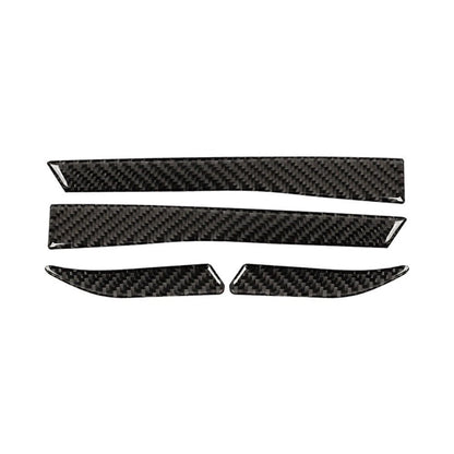Carbon Fiber Look Rearview Mirror Mouldings Trim for Ford Mustang (2015-2019)