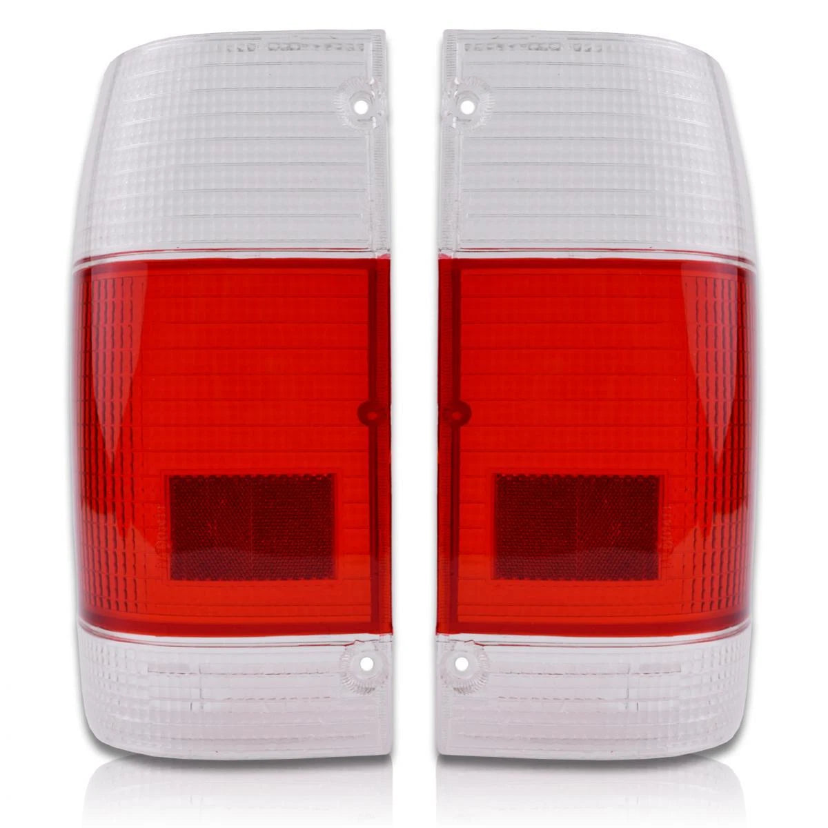 Tail Lights Lens Lamp Clear-Red Fits Mazda Magnum B2000 B2200 B2600 1985-98 D06