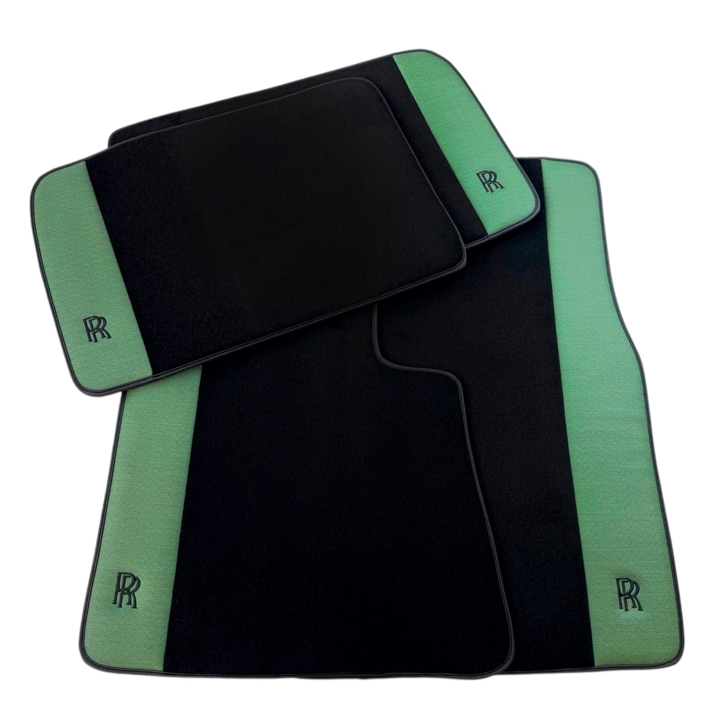 Black Floor Mats for Rolls Royce Cullinan 2018-2023 - AutoWin Brand