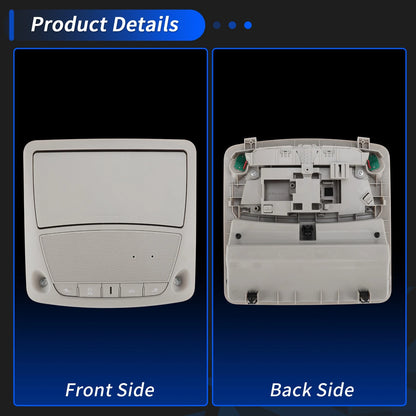 Dome Light Overhead Console for Nissan Altima, Sentra (2013-2018) Beige