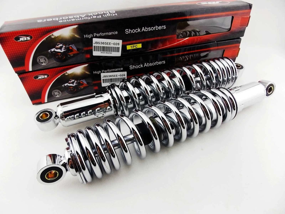 365mm Chrome Rear Shock Absorbers for Honda XL250K