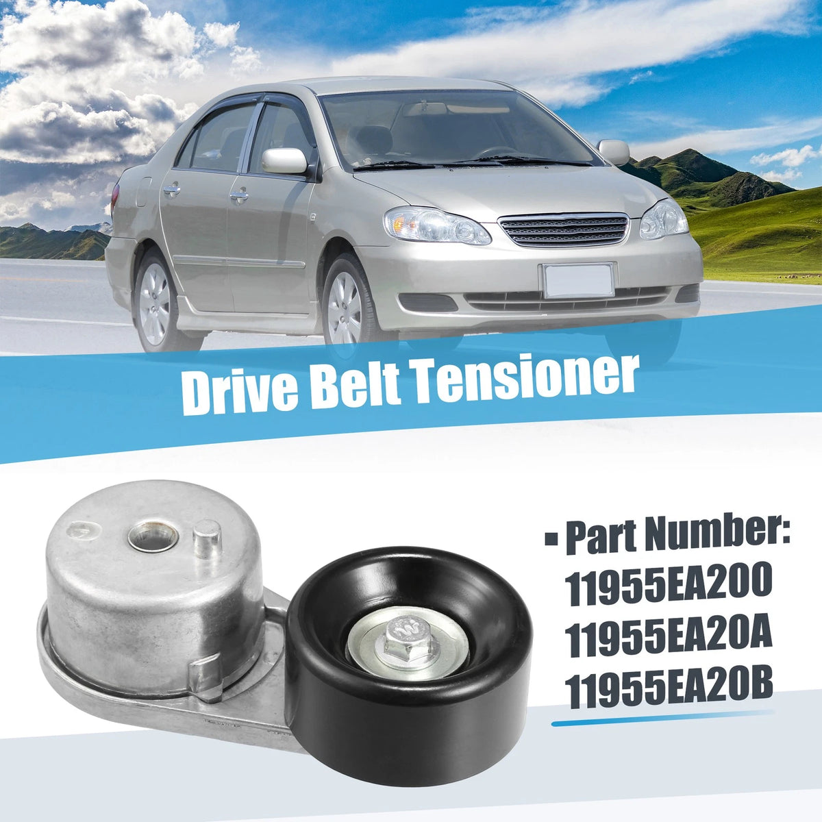 Belt Tensioner Pulley Assembly for Nissan Frontier (2005-2023)