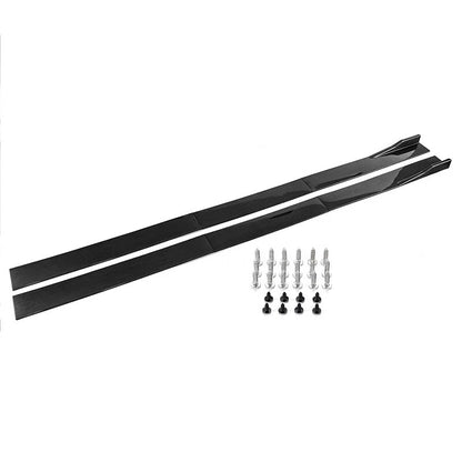 Carbon Black Side Skirt Lip for Infiniti Q50 Q60 Q70 G25 G37 (2014-2023)
