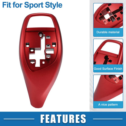 Gear Shift Lever Cover for BMW 1 2 3 4 5 6 7 Series X3 X4 F30 Red (2006-2023)