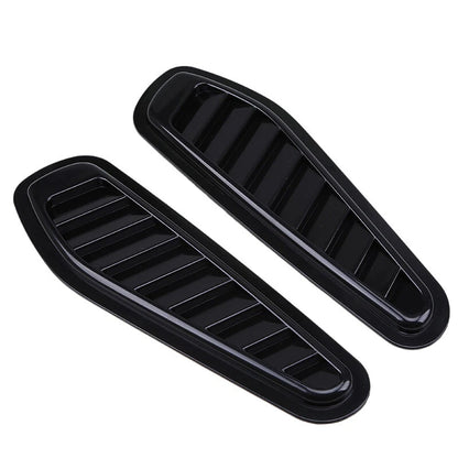 2 x Universal Car Decorative Air Flow Intake Scoops
