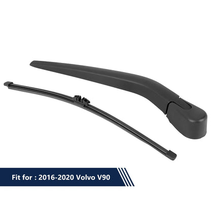 350mm 14" Rear Windshield Wiper Blade Arm Set for Volvo V90 (2016-2020)
