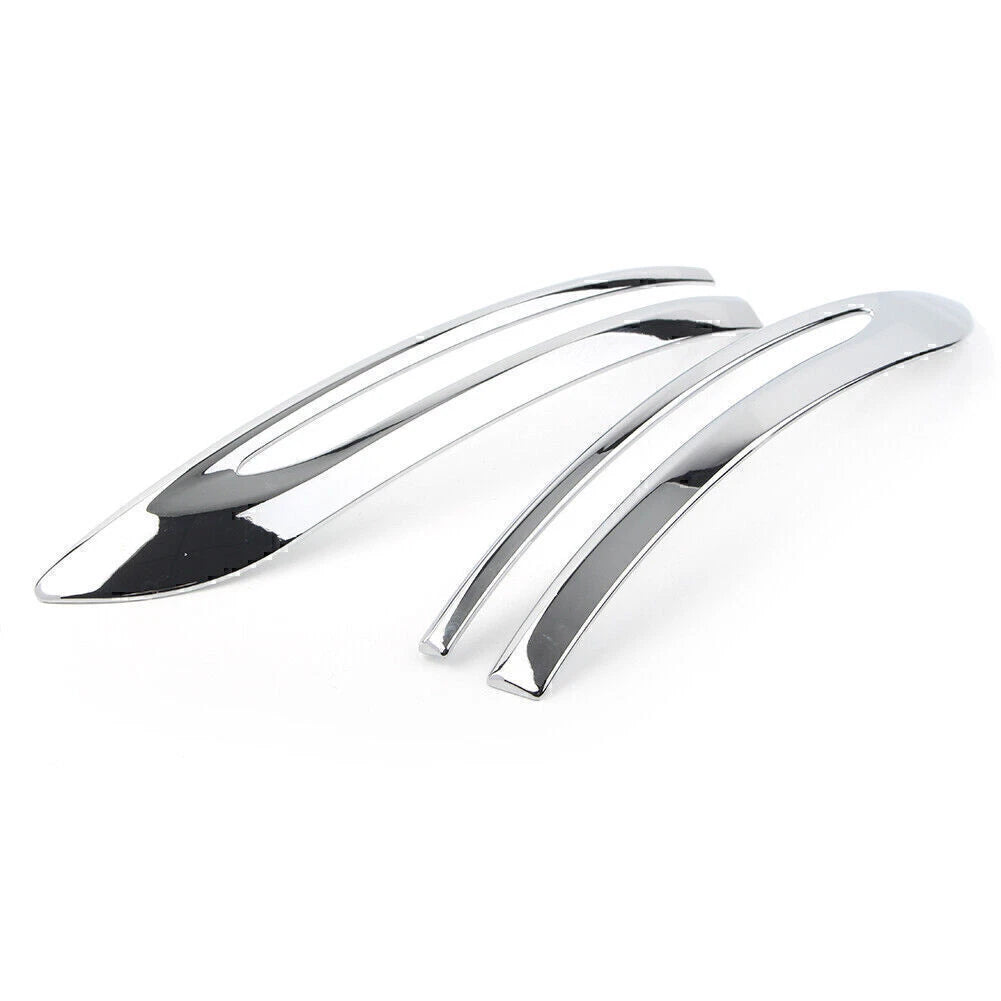 ABS Chrome Rear View Mirror Stripe Covers for Nissan Kicks (2017-2019)