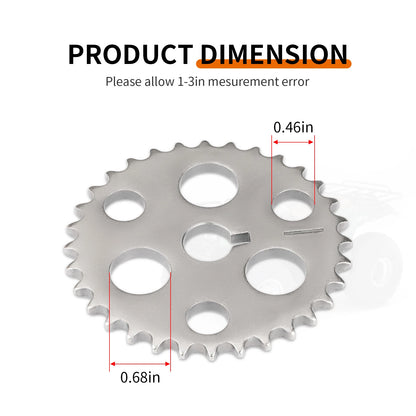 Camshaft Cam Timing Gear Sprocket for Yamaha Wolverine 350 4x4 (1995–2005)