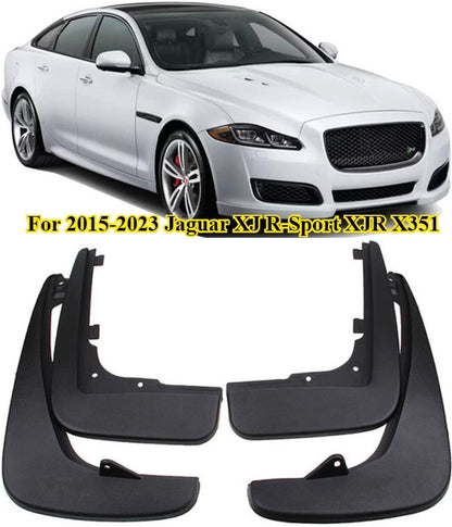 Full Set Splash Guards Mud Flaps for Jaguar XJ XJR X351 (2015–2023)