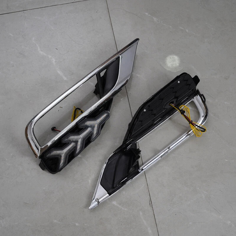 LED DRL Front Bumper Fog Light Lamps for Honda CR-V 2015-2016 (2 pcs)