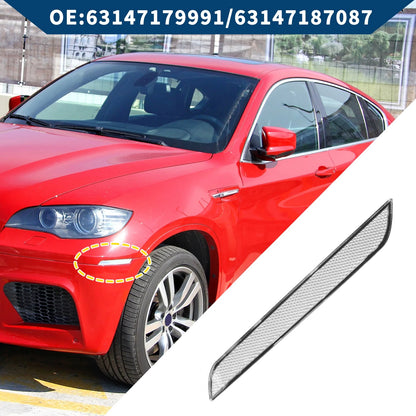Front Left Bumper Reflector for BMW X6 (2008-2014) - White Lens