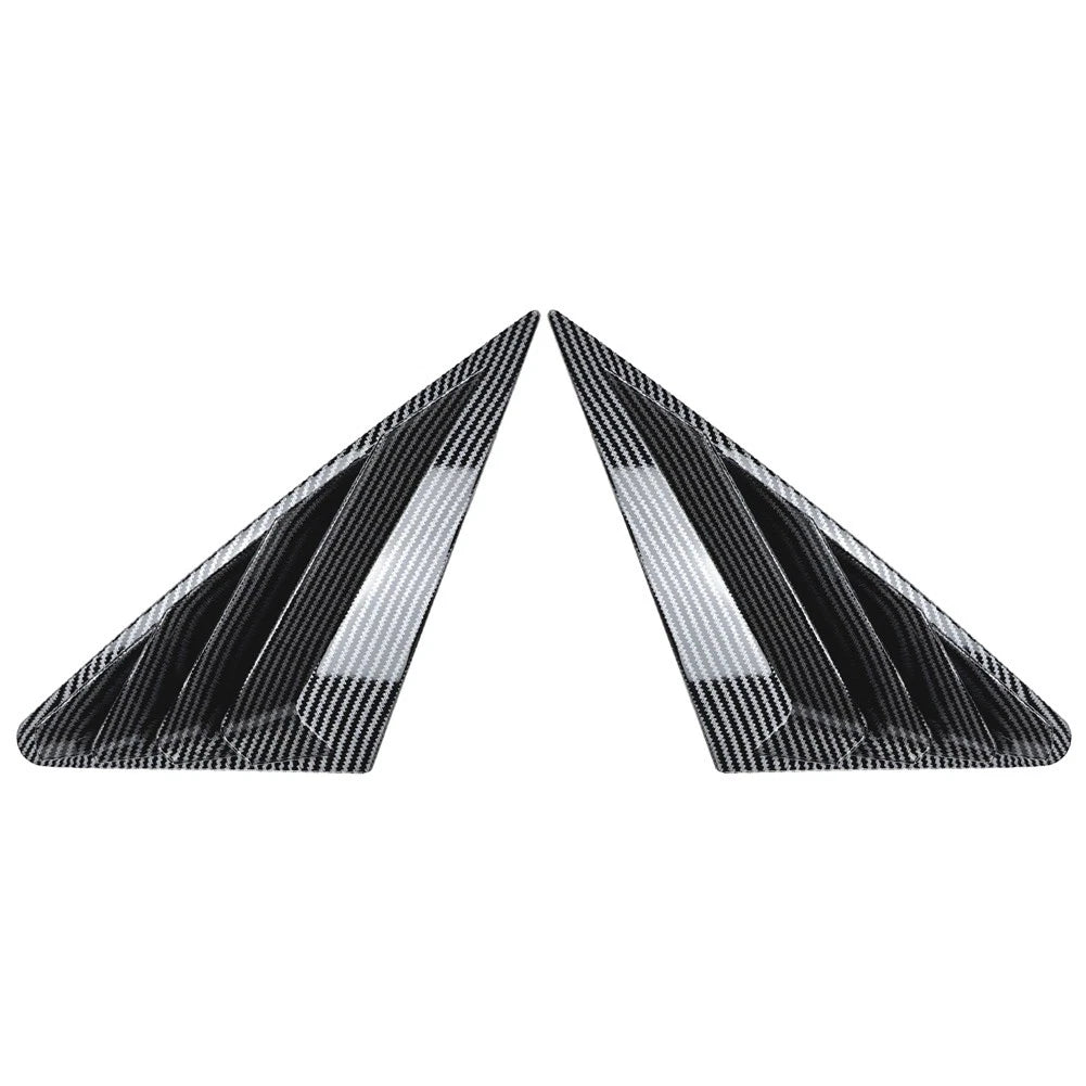 Carbon Fiber Rear Window Louvers Cover for Audi A3 Sedan (2021-2024)