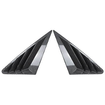 Carbon Fiber Rear Window Louvers Cover for Audi A3 Sedan (2021-2024)