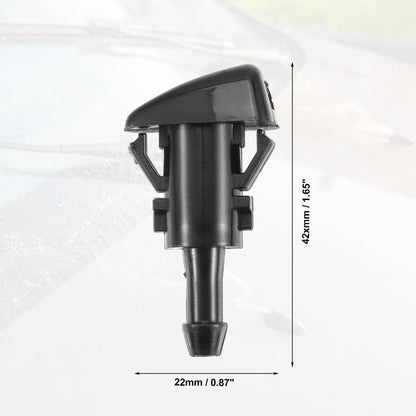 2 x Car Windshield Washer Nozzles for Jeep Compass (2007-2017)