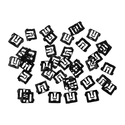 Windshield Clips Trim Molding Clips Stainless Steel 40PCS for Car