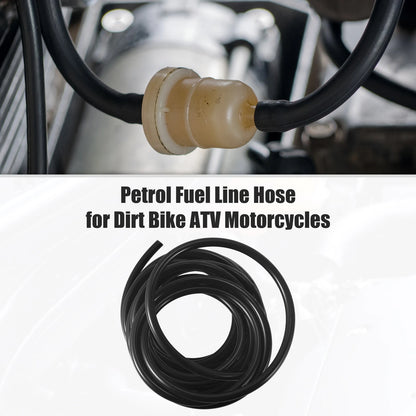 Fuel Vent Line Hose 0.31'' x 20ft Black for Motorcycle Dirt Bike