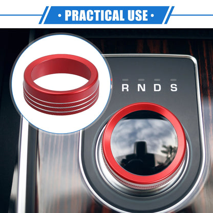Gear Shift Knob Cover Trim for Ford Maverick 2022-2023 Red
