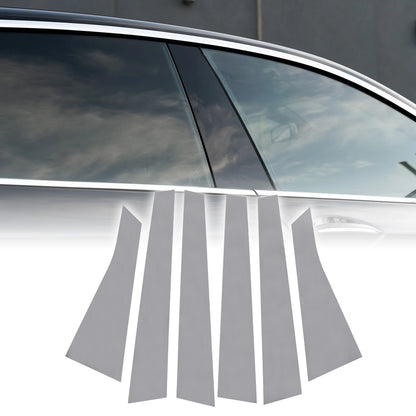 6 x Car Pillar Window Trim Cover for Chevrolet Impala (2006-2013) Chrome