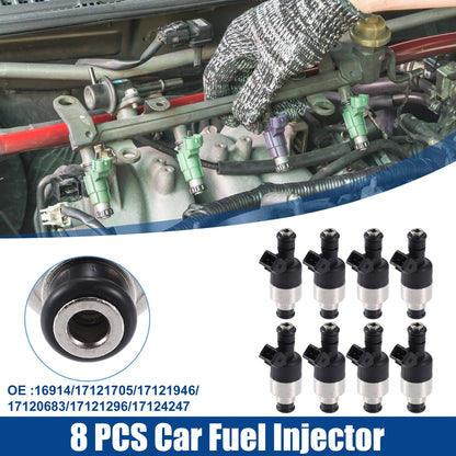 8 Pcs 3.8L Fuel Injector Nozzle Replacement for Chevrolet Lumina APV