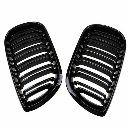 Front Hood Kidney Grille for BMW E46 320i 323i 325i 328i 4DR (2002-2005)