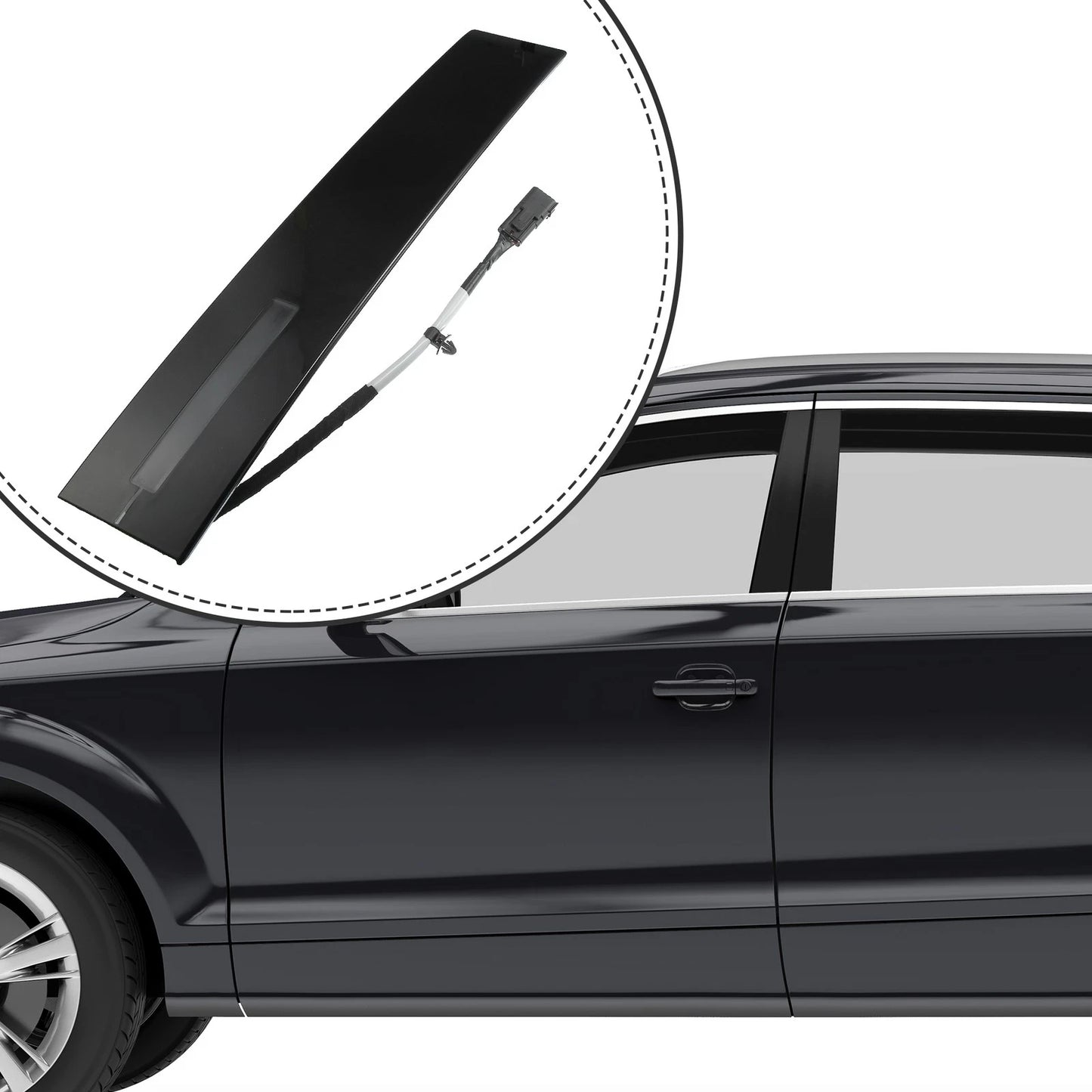 Left Side B Pillar Trim Keypad Panel for Ford Explorer (2011-2019)