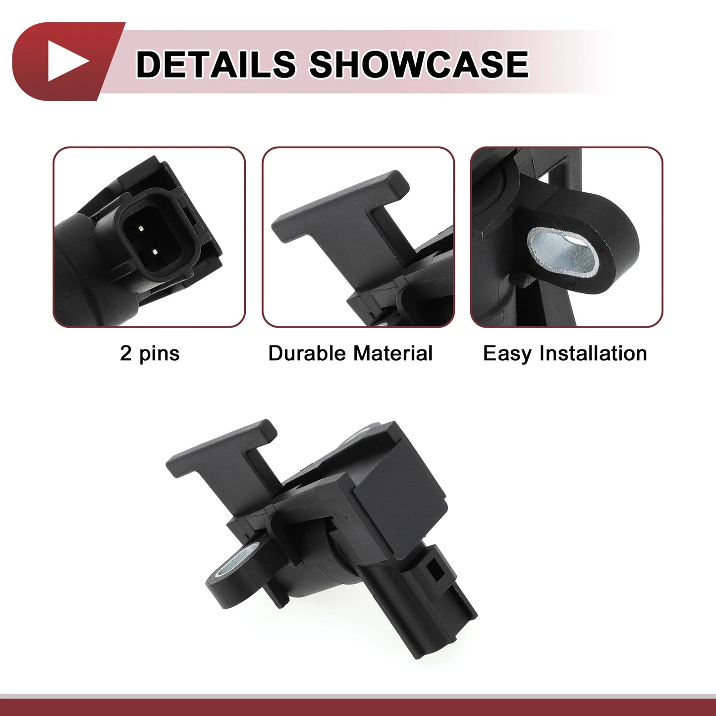 Crankshaft Position Sensor for Ford Escape 2.5 (2009-2019) - 1 x Sensor