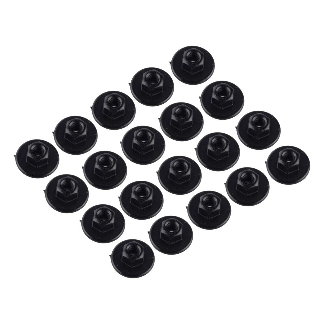 10mm Hex Head Plastic Self-Threading Nut Clips for BMW