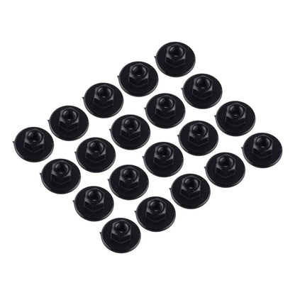 10mm Hex Head Plastic Self-Threading Nut Clips for BMW
