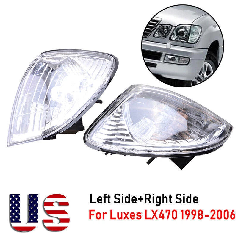 Side Marker Lamp Corner Lights for Lexus LX470 (1998-2007)