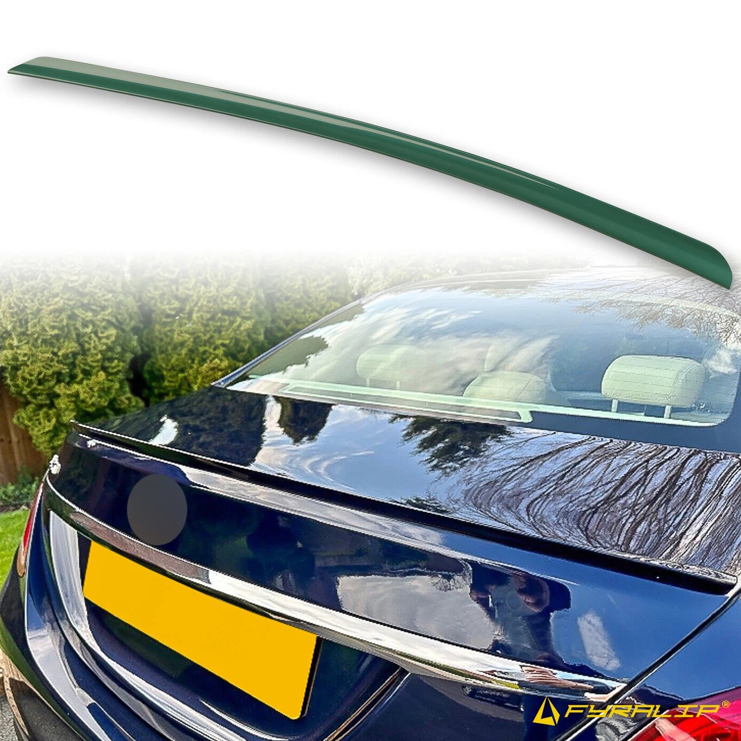 Green Boot Lip Spoiler for Mercedes-Benz W205 (2015-2023)