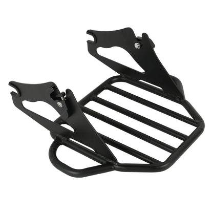 Detachable Backrest Sissy Bar Luggage Rack for Harley Street Glide (2009-2025)