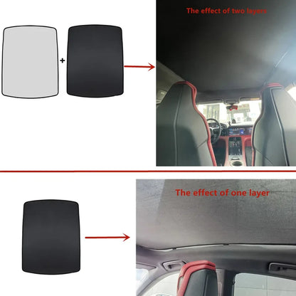 Skylight Roof Sunshade Mesh Net for Porsche Taycan (2020–2026)