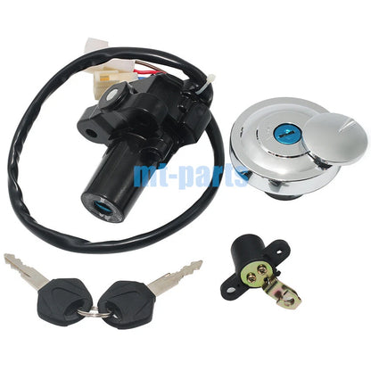 Fuel Tank Cap & Ignition Key Switch Lock Set for Yamaha XVS950 (2009-2012)