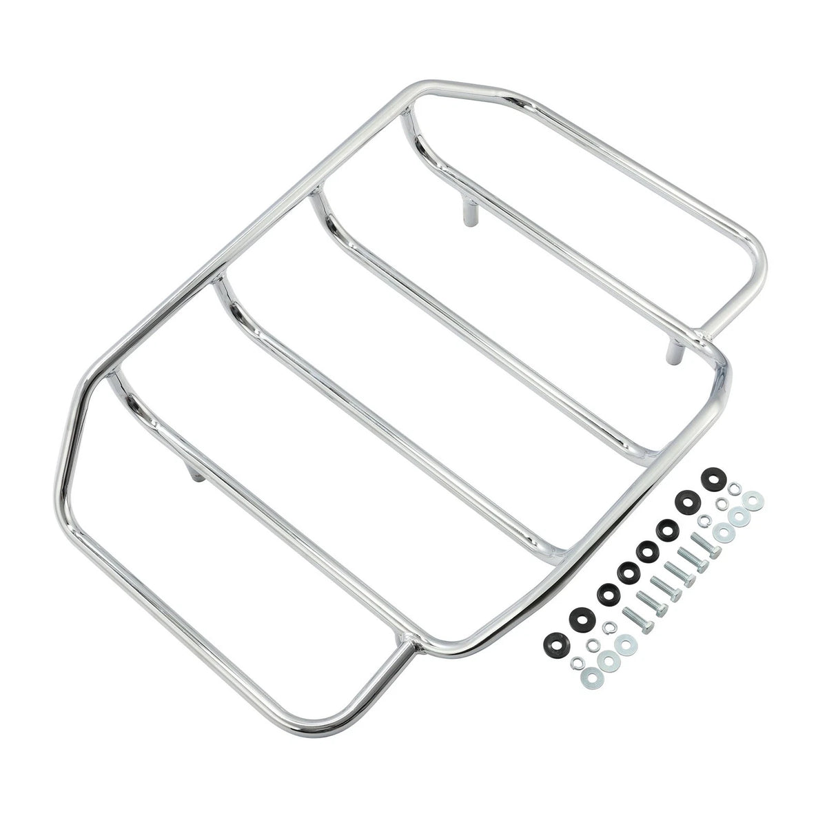 Chrome Trunk Luggage Rack for Harley Electra Street Road King Glide Touring