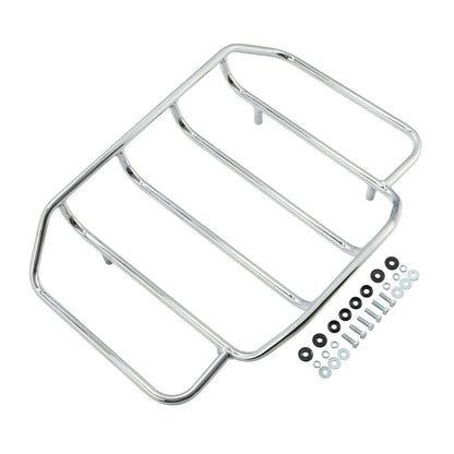 Chrome Trunk Luggage Rack for Harley Electra Street Road King Glide Touring