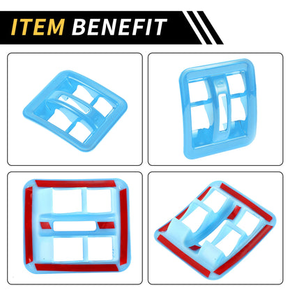 Dashboard Window Switch Button Cover Trim for Jeep Wrangler JK JLU (2018-2023)