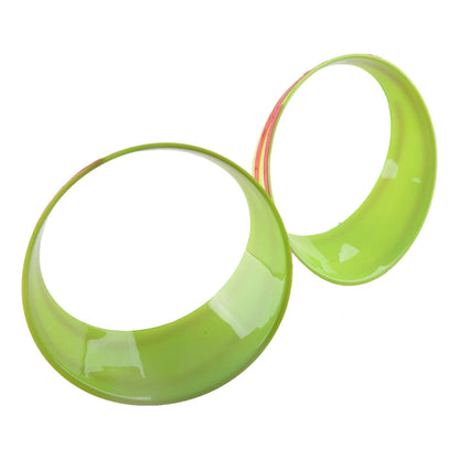 Green Headlight Lamp Covers for Jeep Wrangler JL (2018-2021)