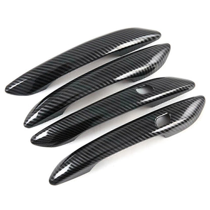 4pcs Carbon Fiber Exterior Side Door Handle Covers for Hyundai Elantra (2021)