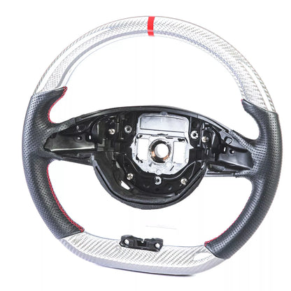 Silver Carbon Steering Wheel for Mercedes W246 W205 W213 W218 X156 X253 (2012-2023)