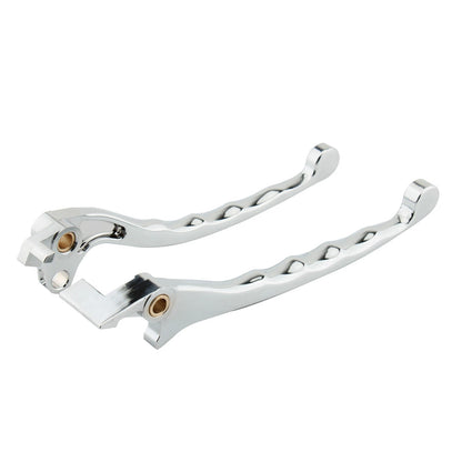 2 x Chrome Brake Clutch Levers for Honda Goldwing GL1500 (1990-2000)