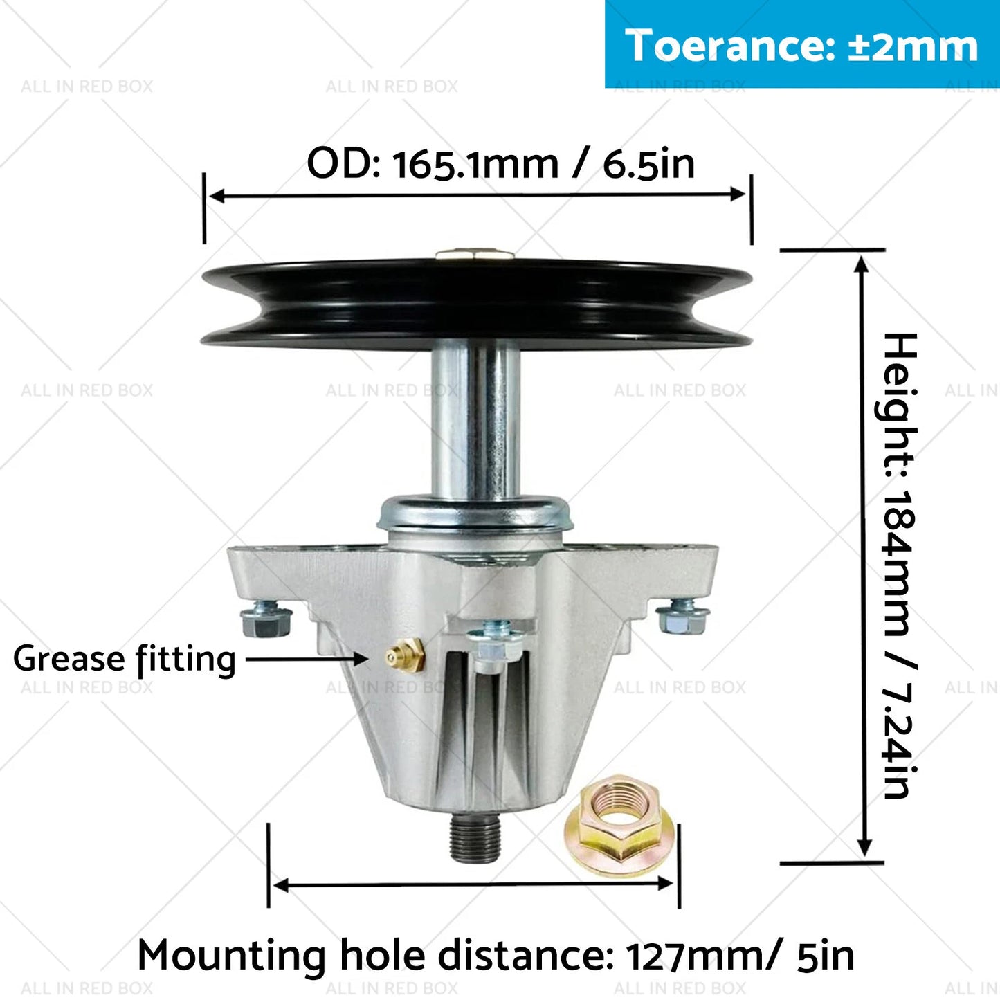 Spindle Assembly for 46" Cub Cadet Rover Masport
