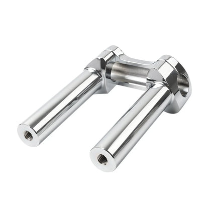 Chrome 6" Handlebar Riser 1" Top Clamp for Harley Road Glide, King, Dyna, Softail