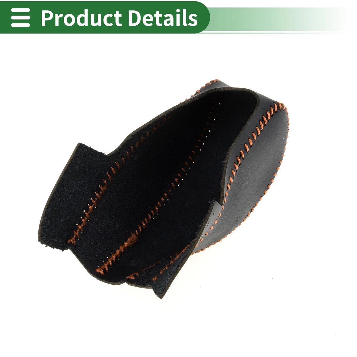 Subaru Forester Gear Shift Knob Cover 2014-2017 Black Brown Faux Leather