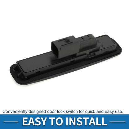 Car Door Lock Switch for Ford Crown Victoria 2001-2011 (2 x Black)
